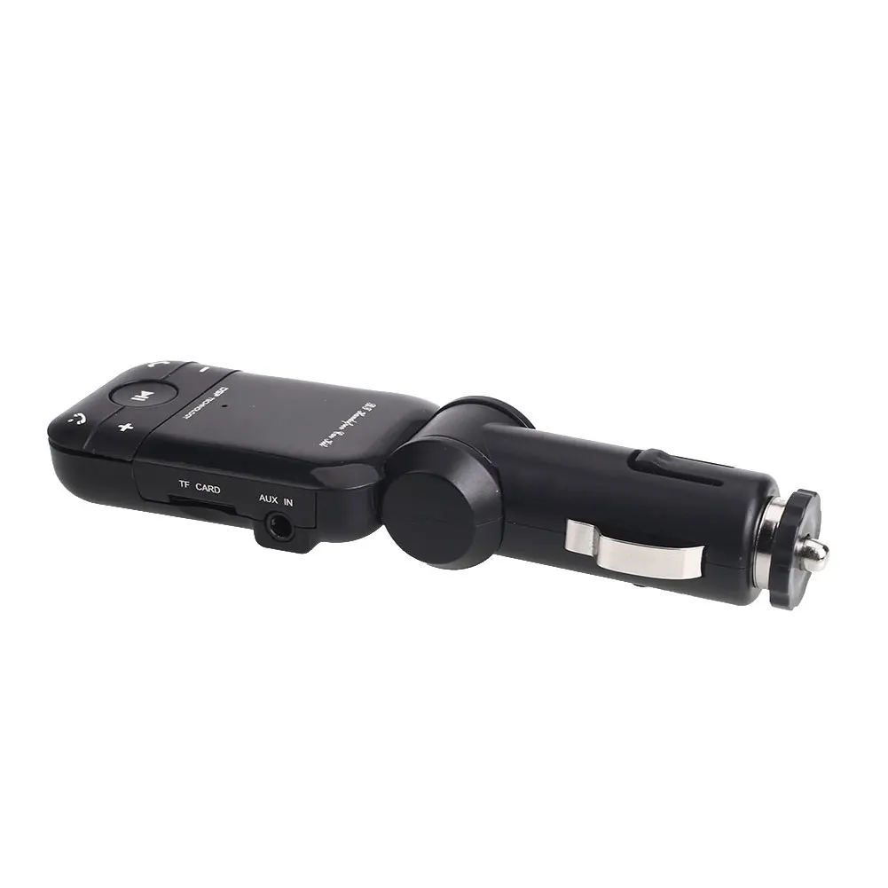 VEHEMO 78dB Bluetooth автомобильный набор, свободные руки, FM передатчик Bluetooth Автомобильный MP3-плеер стерео музыка автомобильные аксессуары для fm-модулятор с разъемом подачи внешнего сигнала AUX