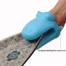 Кухонные силиконовые термостойкие перчатки зажимы изоляционные антипригарные противоскользящие горшочки держатель зажим для приготовления выпечки прихватки