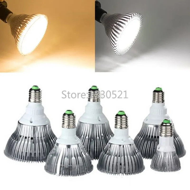Супер яркий E27 85-265V затемнения 110V 220V CREE светодиодный PAR20/30/38 5 Вт 12 15 20 25 30