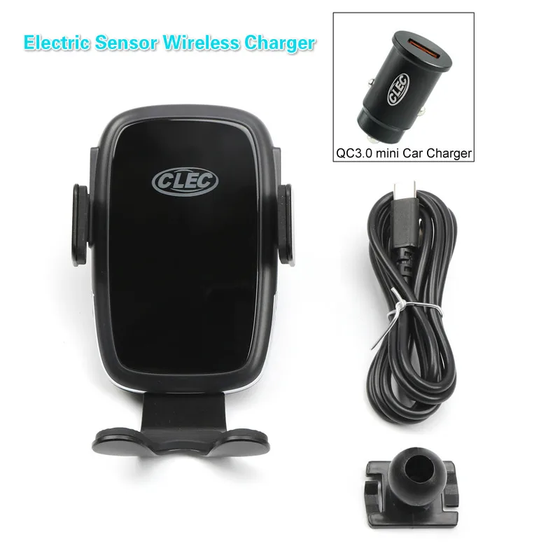 Electric wireless Универсальный размер, автомобильные аксессуары для приборной панели, держатель для смартфона - Название цвета: Electric wireless