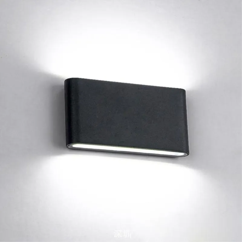 

Wall Light Led Waterproof Outdoor Wall Lamp IP65 Aluminum 6W/12W LED Wall Light Indoor Decorated Wall Sconce