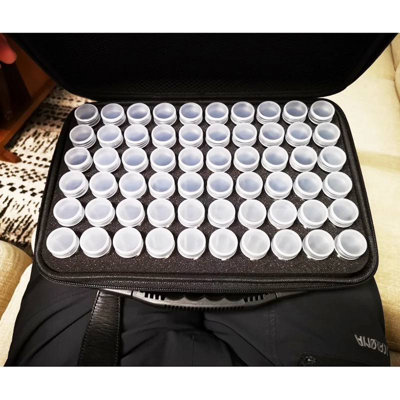 

15/30/60 Bottles Diamond Painting Cross Stitch Accessories Tool Box Container Diamond Storage Full Square 5D Embroidery Mosaic