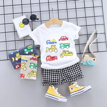 

Fashion cool causal boys shorts outfits cars print hot sale summer clothing