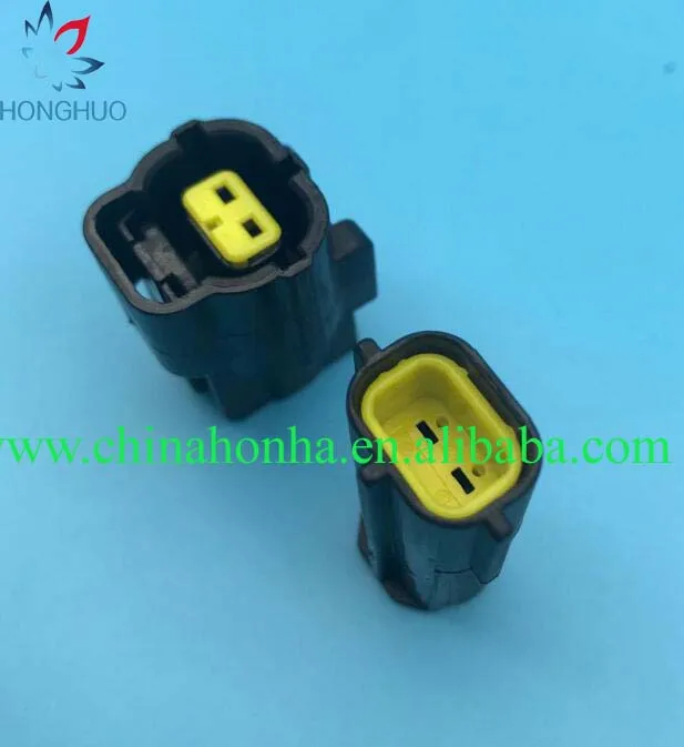 

10 pcs Wholesale 2 Pin2 Way Male Female Electrical Connector Plugs Black 1.8 Series 174354-2 174352-2