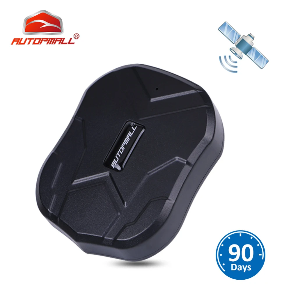 GPS المقتفي سيارة سيارة تعقب GPS محدد TK905 للماء المغناطيس الاستعداد 90 أيام الوقت الحقيقي LBS موقف عمر تتبع الحرة