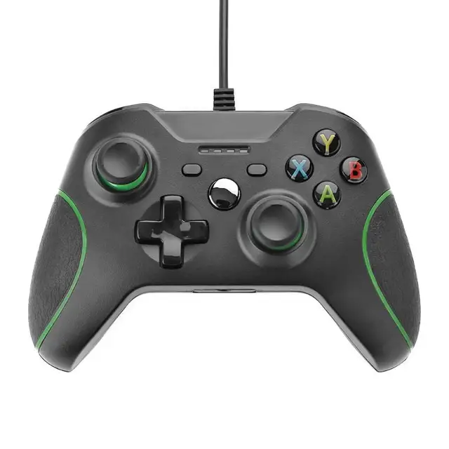 Best Offers VODOOL USB Wired Controller Video Game Joystick Gamepad Joypad with LED Indicator for Xbox one