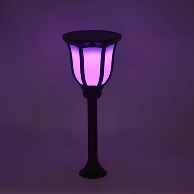 Special Price Waterproof LED Solar Powered RGB Auto-color Changing  Decorative Lamp For Outdoor Garden Path Lawn Lamp Energy Saving 45
