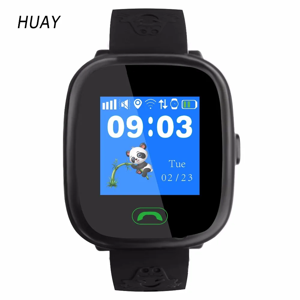 

2018 New GPS tracking watch for kids touch Screen swimming IP67 waterproof Smart SOS Call finder location children Watch HW8S