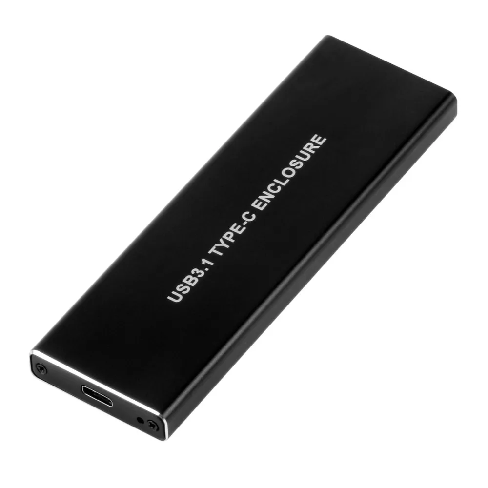 NVMe PCIE USB3.1 HDD корпус M.2 для USB SSD корпус для жесткого диска Тип C 3,1 M Соединитель в форме ключа корпус