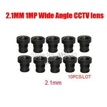 DIY 2.1mm 170 Degrees 1MP HD Wide Angle View CCTV Lens M12 Interface Mount For CCTV Analog / IP Camera Free Shipping