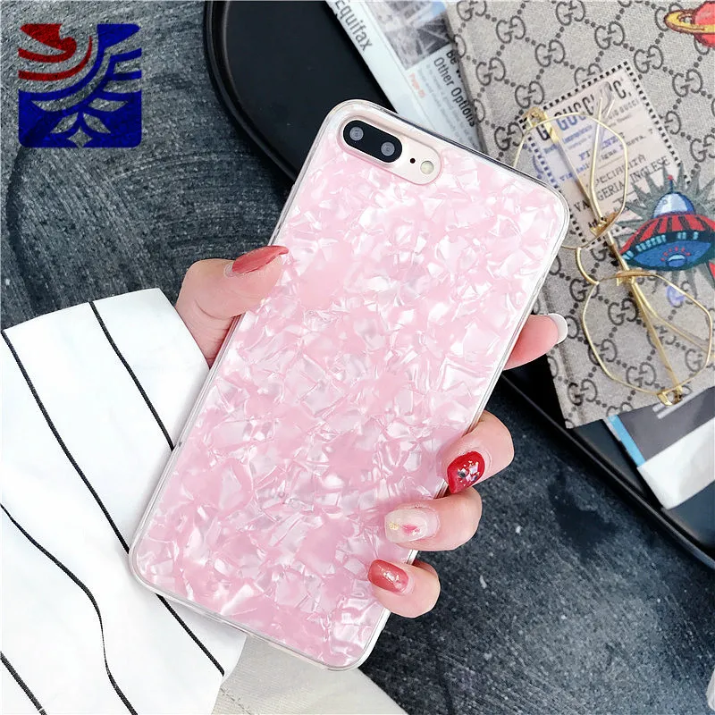 PEIPENG Fashion simplicity refreshing Shellfish Phone Cases For iphone 6 6S 7 8 Plus X Xs Max Christmas gift8
