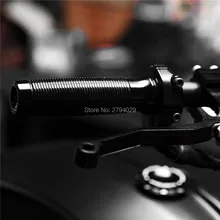 Мотоцикл 1 дюйм 25 мм зажим руля черные ручки подходят для Harley Sportster XL 1200 883 пользовательские новые