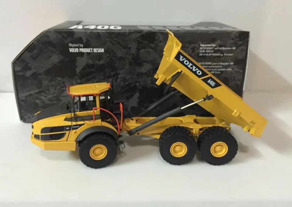 

Rare! Motorart Volvo A40G Articulated Hauler Dump Truck 1/50 Die-Cast 300050