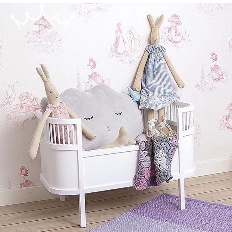Angela Poupees Lit Filles Poupees Accessoires Semblant Jouer Jouet Doux Mignon Belle Poupee Lit En Bois Pour Enfant Bebe Anniversaire Cadeau De Noel Aliexpress