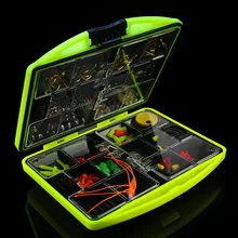 24 отсека рыболовные снасти коробка полностью загруженный крюк ложка водостойкие Вертлюги рыболовные аксессуары грузило рыболовные снасти Коробка