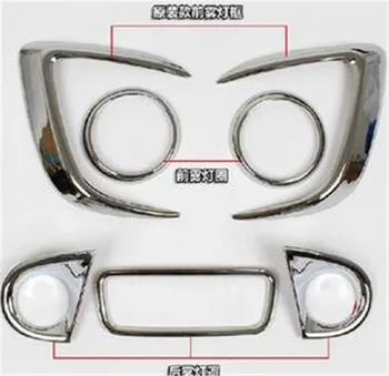 

ABS Chrome before+ Front Fog light Lamp Cover Trim Front Grille Around Trim Racing Grills Trim for 2013-2018 Mitsubishi ASX