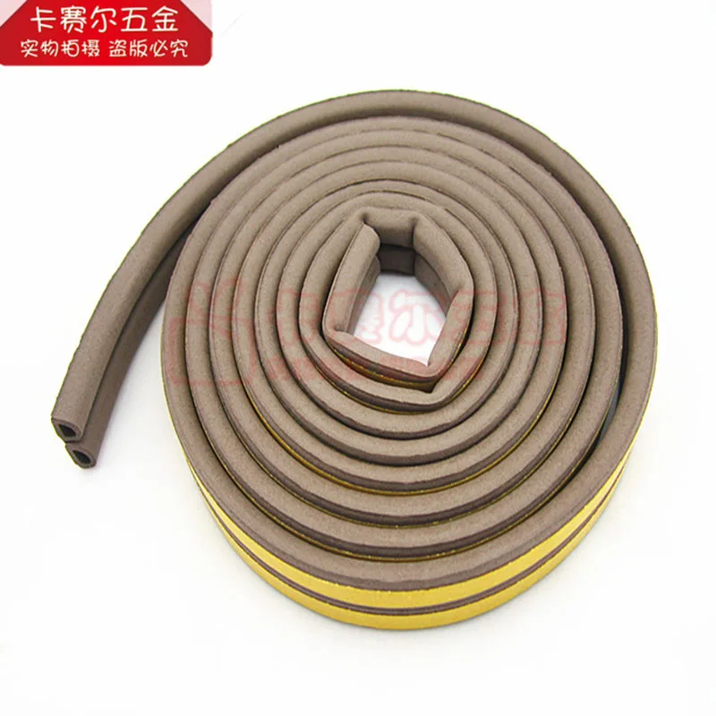 

5M Seal Strip Rubber For Door Weather bar Window Draught Self Adhesive Roll windproof dustproof Soundproof