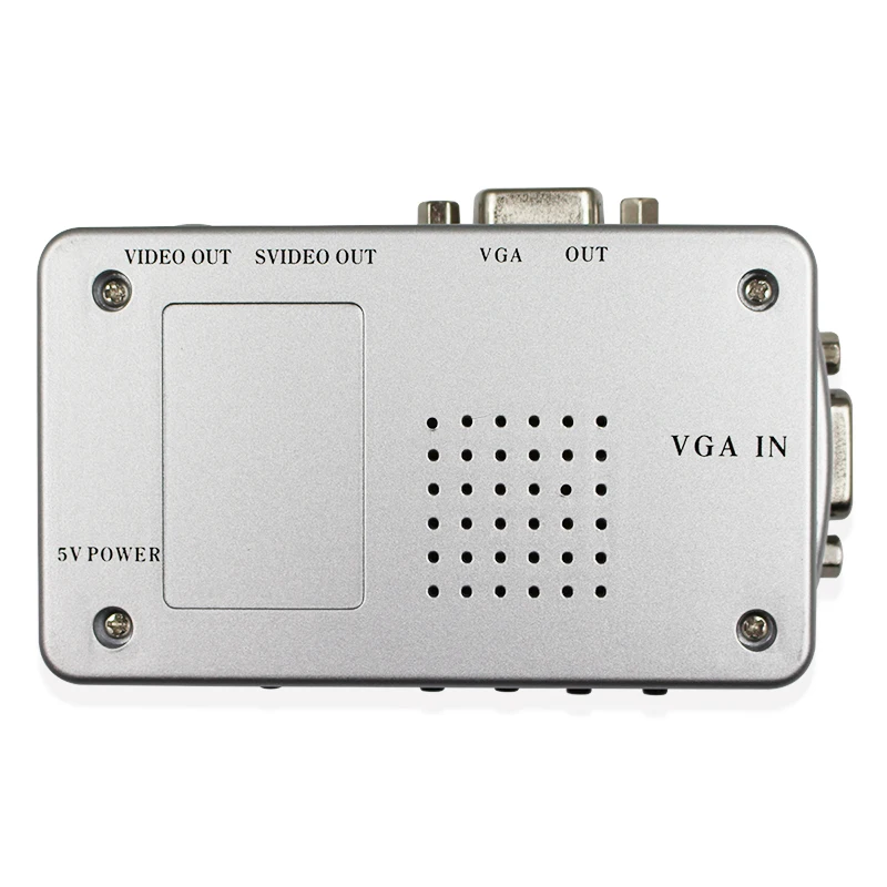 ПК конвертер VGA к ТВ AV RCA сигнал адаптер конвертер видео коммутатор композитный поддерживает NTSC PAL для компьютера