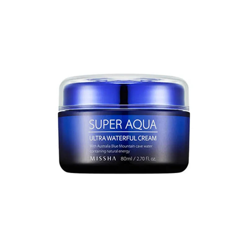 

Missha Super Aqua Ultra Waterful Cream 80ml Face Moisturizer Whitening and Moisturizing Korea Cosmetic