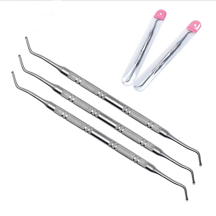

NEW 1pcs Professional Ingrown Toe Nail Lifter File Double Ended Pedicure Tool Ingrown Toenail Paronychia Podiatry Pedicure