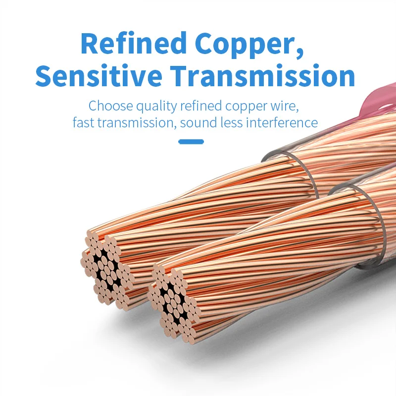 Audio Speaker Sound Cable Line Wire (2)