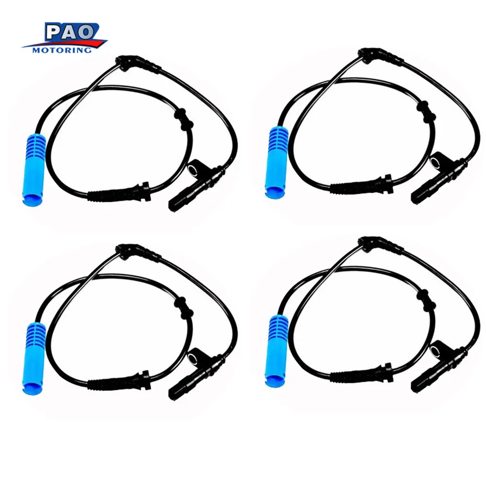 4PC ABS Wheel Speed Sensor For BMW MINI R50 R53 R52 Front Left/Right