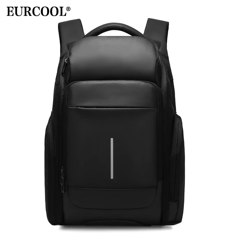 Negro hombres Mochila de viaje de 15,6 pulgadas portátil mochilas para Multi-capa bolsas hombre Mochila repelente al agua de negocios mochilas para n0010 Negro hombres Mochila de viaje de 15,6 pulgadas portátil mochilas para Multi-capa bolsas hombre Mochila repelente al agua de negocios mochilas para n0010