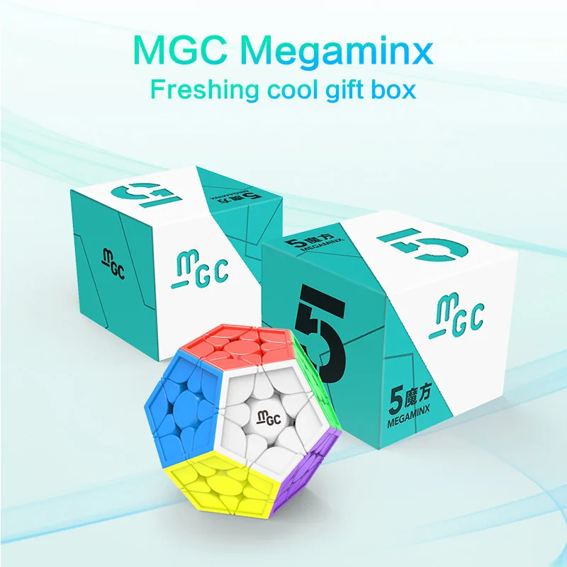YJ HQ MGC 5x5x5 Магнитный разноцветный волшебный куб 12 цветов нео куб головоломка скоростной куб для тренировки мозга игрушки для детей и взрослых