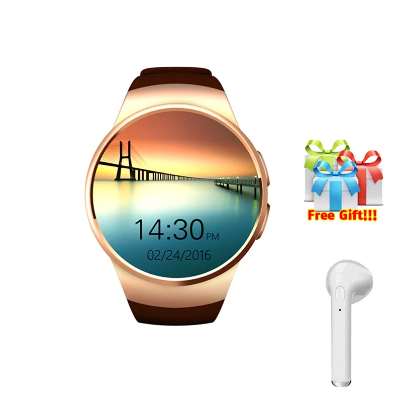

3 colors Smart Watch Men Support SIM TF Card Bluetooth Call Heart Rate Sport Waterproof Smartwatch For apple huawei xiaomi