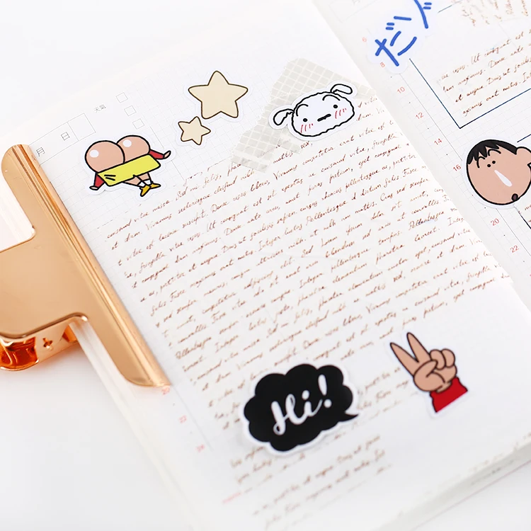 40 шт./упак. мальчик карандаш наклейки шин-Чан хлопья для дневника украшения автомобиля Diy ручной рисованной комиксы школьник Скрапбукинг детей