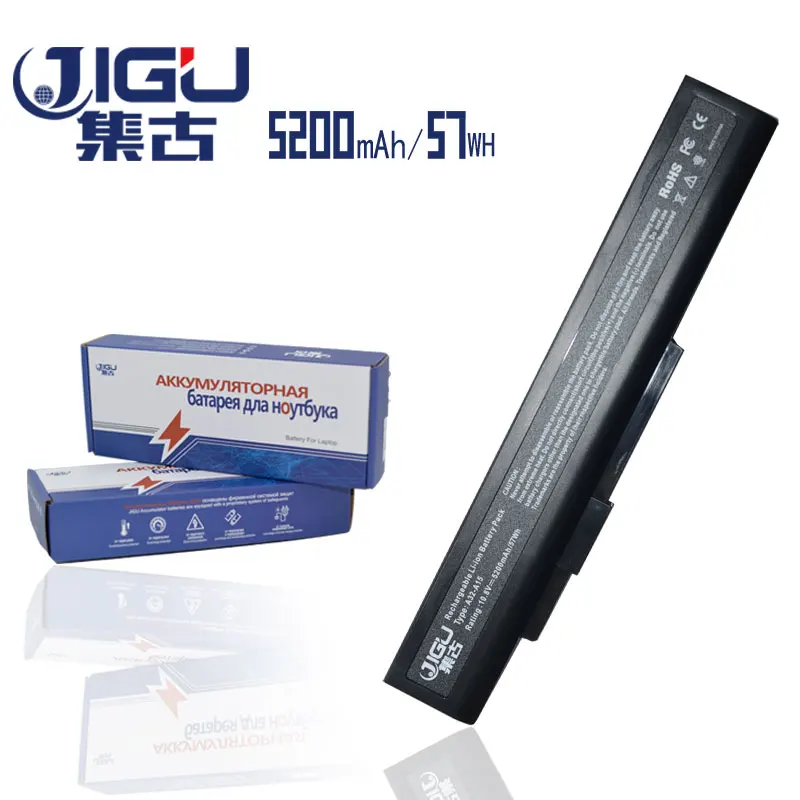 JIGU ноутбук Батарея A32-A15 A41-A15 A42-A15 A42-H36 для MSi A6400 серии CR640 CX640 CR640DX CR640MX CR640X CX640DX CX640MX