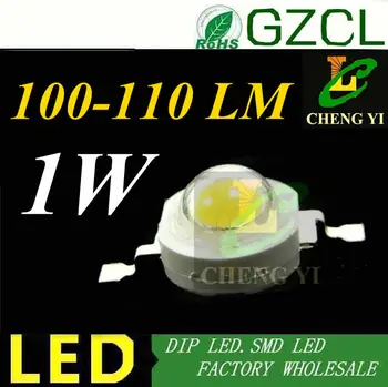 

Factory wholesale 1watt Cool white led 13000-15000K Epistar chip high power led 50PCS free shipping