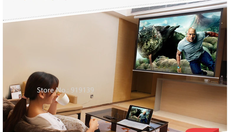 100inch 16x9 Manual Screen pic 25