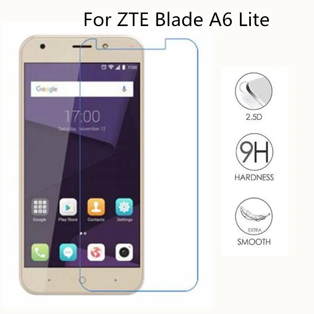 2 шт протектор экрана закаленное стекло для zte Blade A6 Lite Смартфон протектор Защитное стекло для телефона пленка