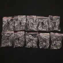 500 шт./кор. 10 размеров рыболовный крючок Приманка для рыбы колючая Sharpened инструмент для рыболовных крючков