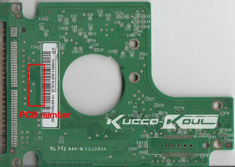 HDD PCB логическая плата 2060-701532-000 REV A для WD 2 5 IDE/PATA восстановление данных жесткого