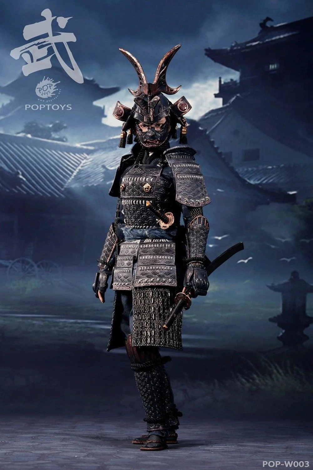 Discount For collection 1/6 POPTOYS W002 W003 The butterfly Helmets Female Warrior The Black Armor Deluxe Ver toy doll Collections 1