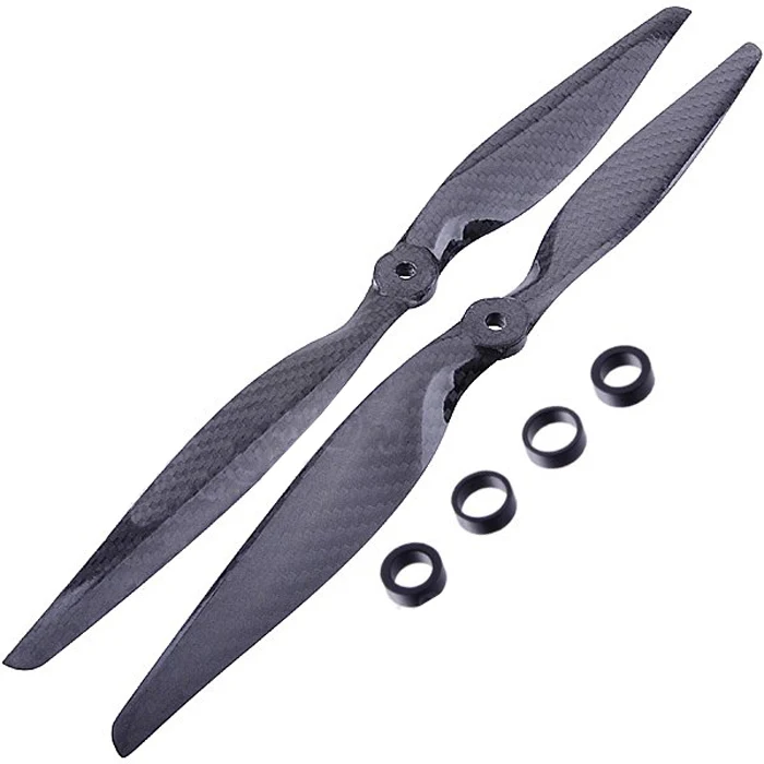 4 Pairs 12x6.0 3K Carbon Fiber Propeller CW CCW 1260 CF Props Cons For Quadcopter Hexacopter Multi Rotor UFO 2