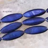 Fahion Jewelry 10X30MM Multi-color Mother Of Pearl Shell Loose Beads String 15
