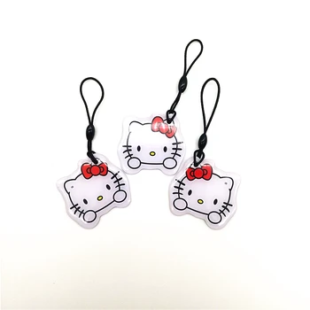 

1Pcs EM4305 125KHZ RFID Card Keychain Token tags Keyfobs For Duplicator Rewritable Copy Clone Badge