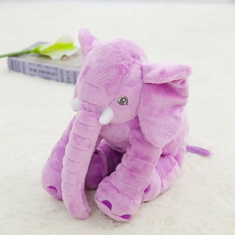 Tickos Almohadas de Elefante Beb/é Elefante de Peluche Juguetes de Elefante Gris Coj/ín de Felpa Elefante Regalos Perfectos para Infant Nacidos Ni/ñito Beige