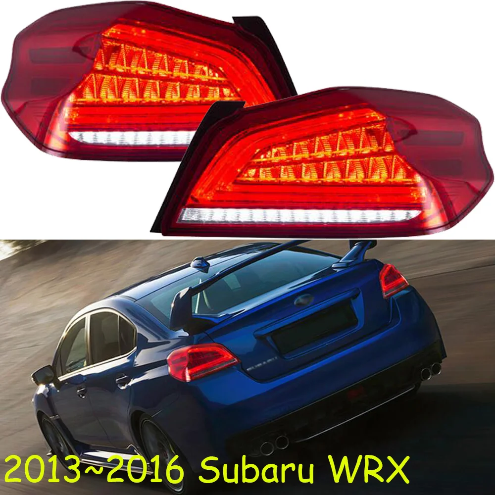 2016 ~ 2013 WRX задний светодио дный фонарь светодиодный задний бампер отражатель задний тормоз вождения поворотный свет, wrx задний свет