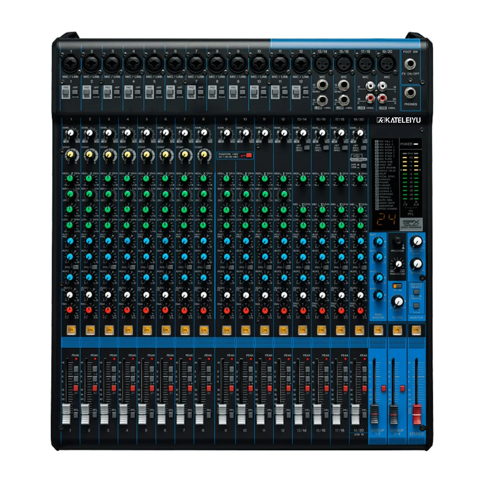 Audio mixing console MG20XU analog mixer road small stage professional audio console band commercial speech monitor the effect цена Audio mixing console MG20XU analog mixer road small stage professional audio console band commercial speech monitor the effect цены онлайн