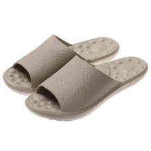 Для мужчин для дома с массажным эффектом; домашние тапочки для мужчин комнатные тапочки EVA Non-slip Ванная комната домашние тапочки, мужские, синие, здоровье сандалии Для мужчин шлепанцы без задника с открытыми пальцами Вьетнамки; ; обувь