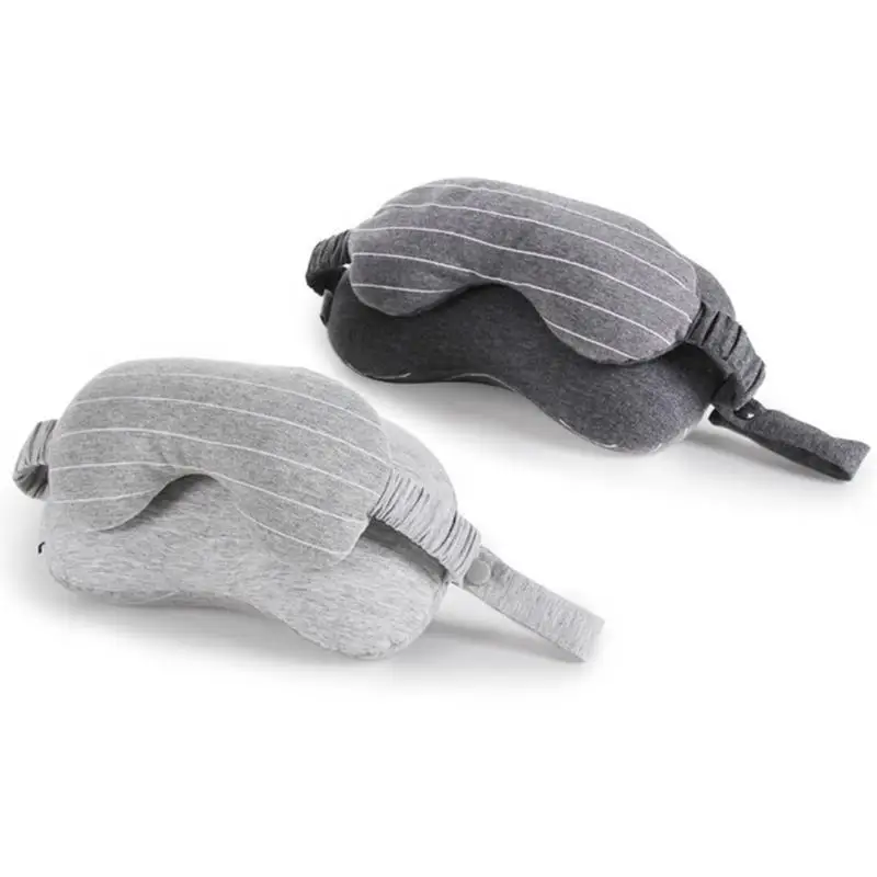 

Travel Eye mask And Neck Pillow set office lunch break cotton U-shaped Neck Pillow shading goggles travel accessories U1