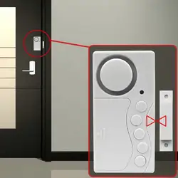 LESHP магнитный датчик беспроводной сигнализации системы двери окна движения защита от взлома безопасности дома охранной 105dB с Светодиодный