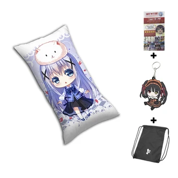 

Hobby Express Chino Kafuu - Is the Order Rabbit Anime Dakimakura Rectangle Pillow Cover H0286