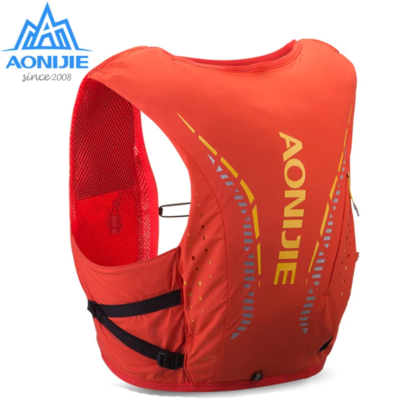 

AONIJIE Men Running Backpack 10L Hydration Pack Rucksack Bag Vest Bicycle Water Bladder Bag Hiking Camping Marathon Backpack