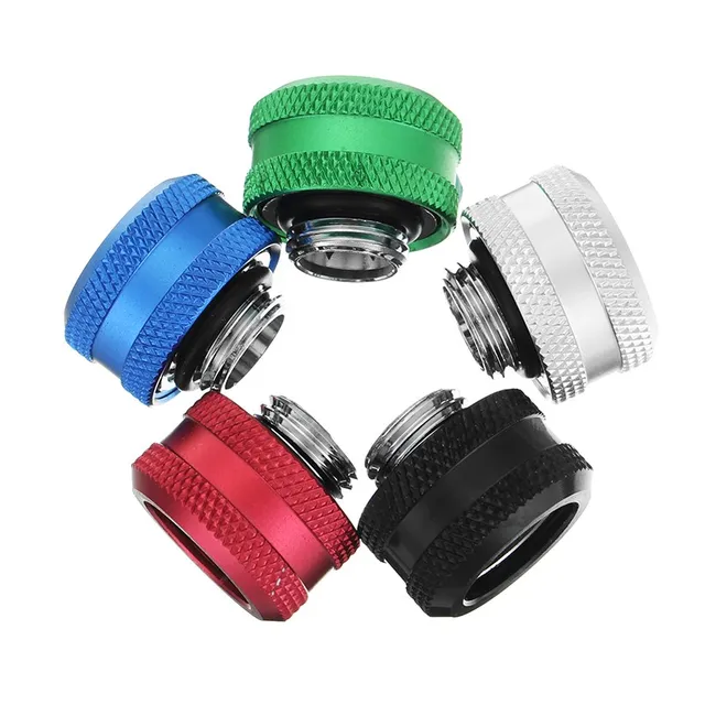 Special Offers G1/4 Thread Rigid Tube Compression Fittings OD 14mm Hard Tube Extender Fittings for Computer PC Water Cooling Components Special Offers G1/4 Thread Rigid Tube Compression Fittings OD 14mm Hard Tube Extender Fittings for Computer PC Water Cooling Components