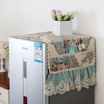 

European Refrigerator Cover Cloth Washing Machine Dust Cover Kitchen Accessories Decoration Home Refrigeratordust Cover